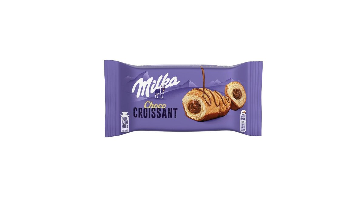 Milka Croissant čokoládová náplň 50g