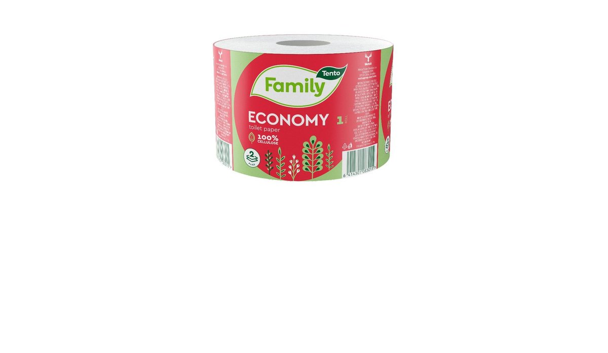 Tento Economy toaletní papír 60 m 2vrs. 1role