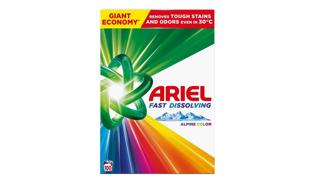 Ariel Prací Prášek Color 100 Prani 5,5kg