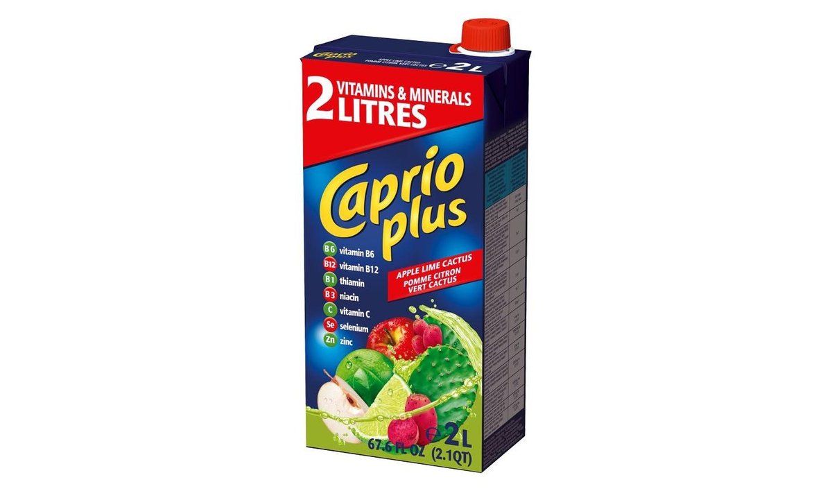 Caprio příchuť Jablko,Limetka, KAKTUS  2L CB