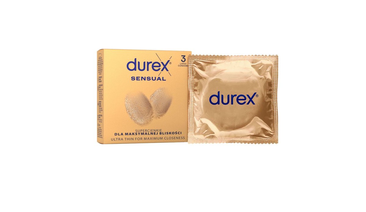 Durex Sensual kondomy 3 ks