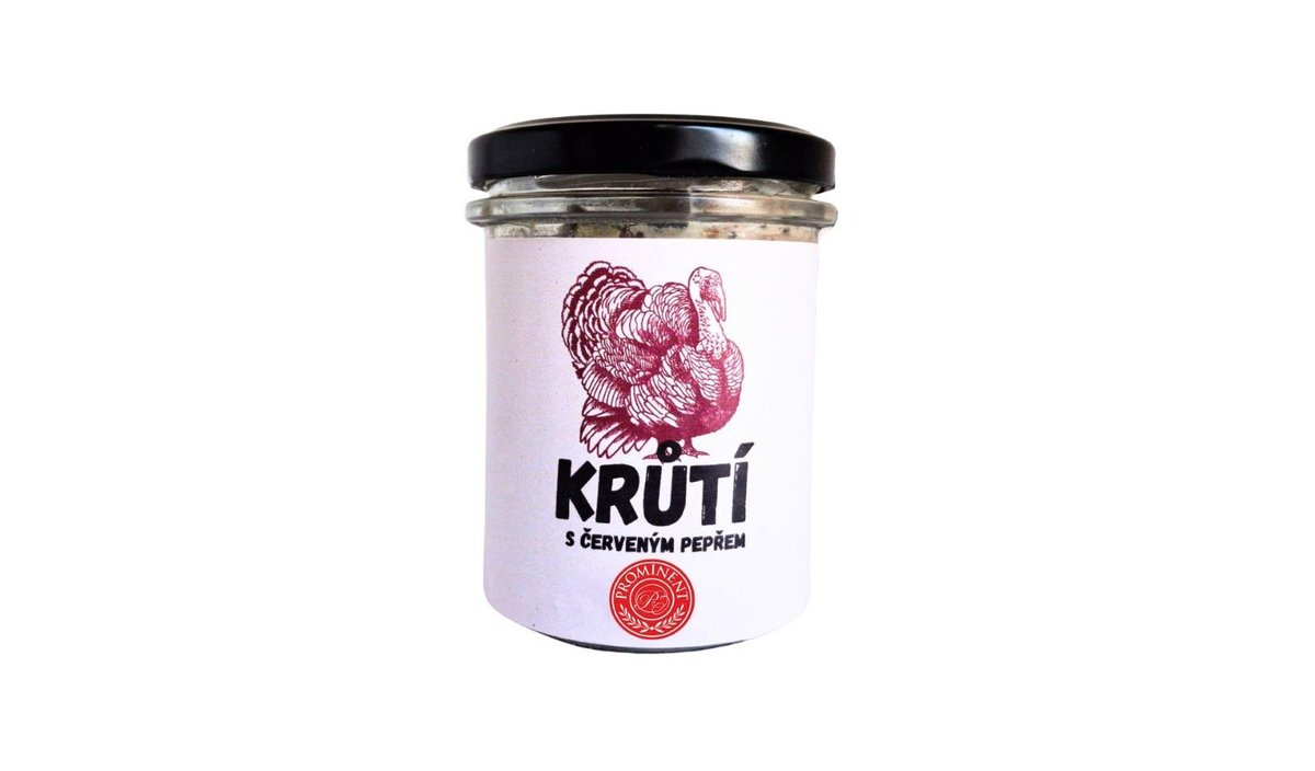 Prominent Krůtí maso s červeným pepřem 170g