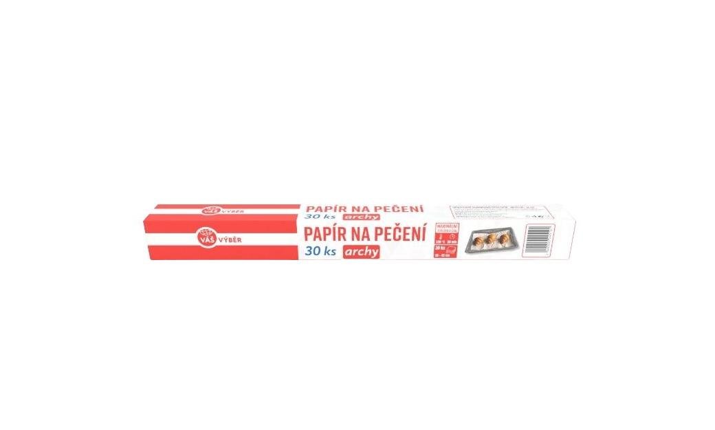 Váš Výběr Pečicí papír archy 30ks