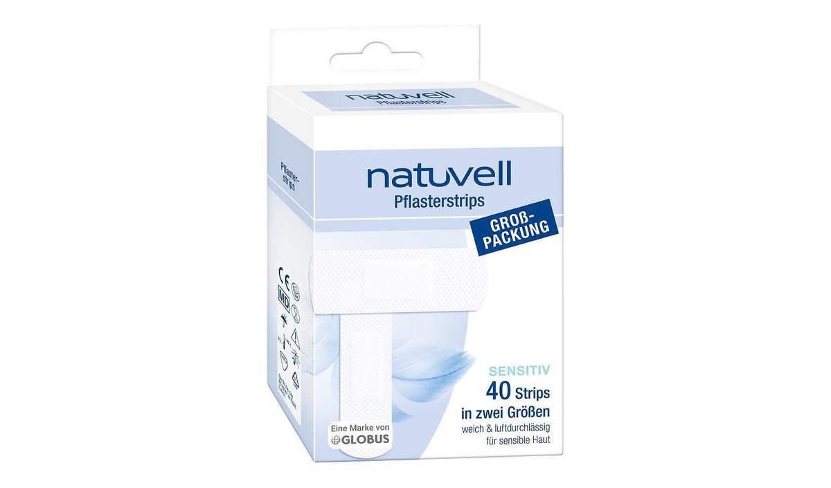 Natuvell náplast sensitiv 2 velikosti