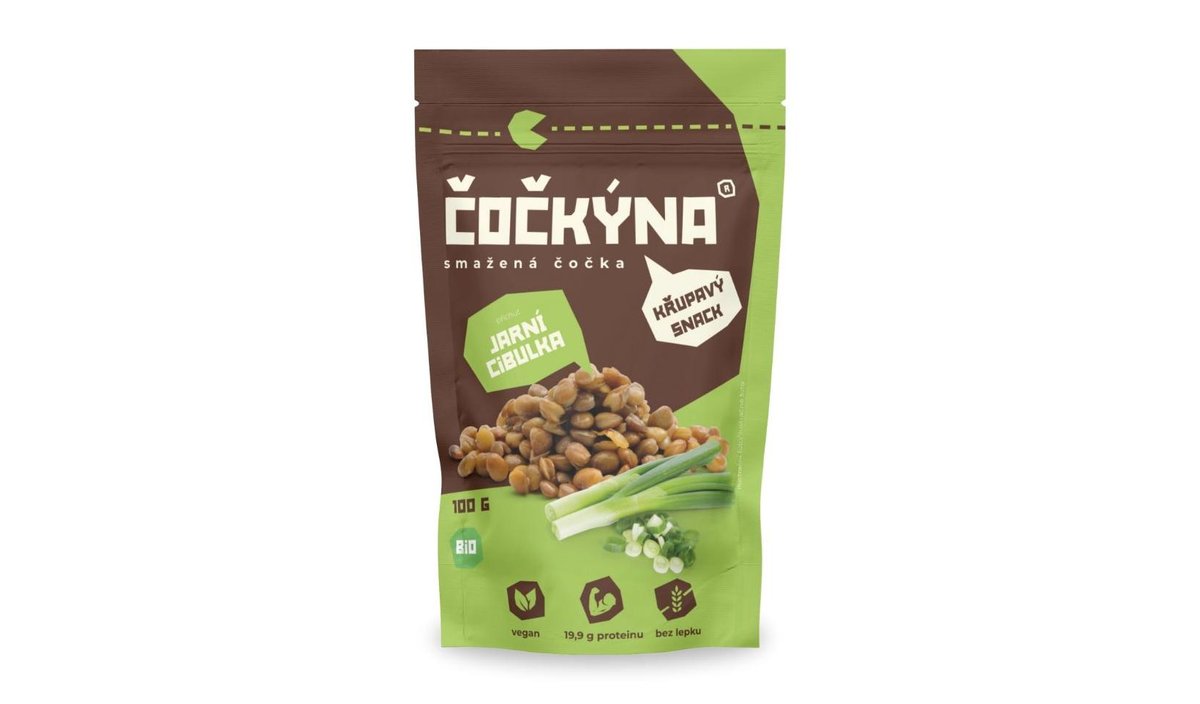Čočkýna Smažená čočka BIO jarní cibulka 100g