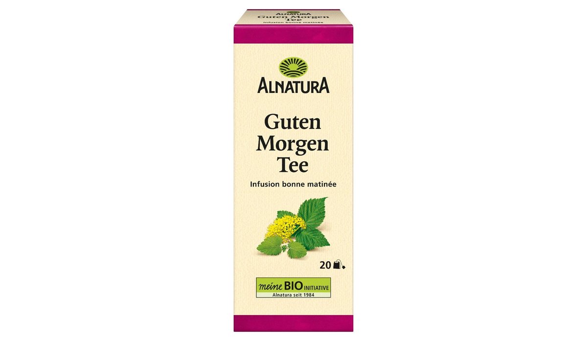 Alnatura BIO Čaj Guten Morgen, sáčky 20 x 1,5 g 30 g