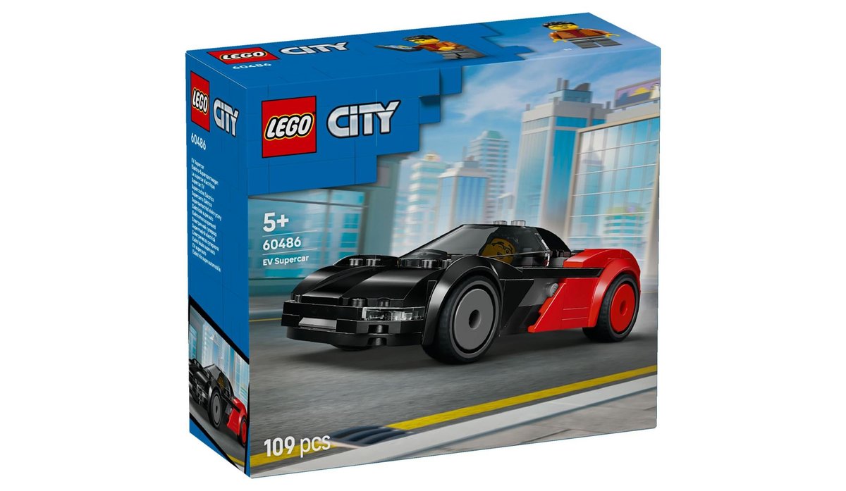 LEGO® City 60486 Электрический суперкар