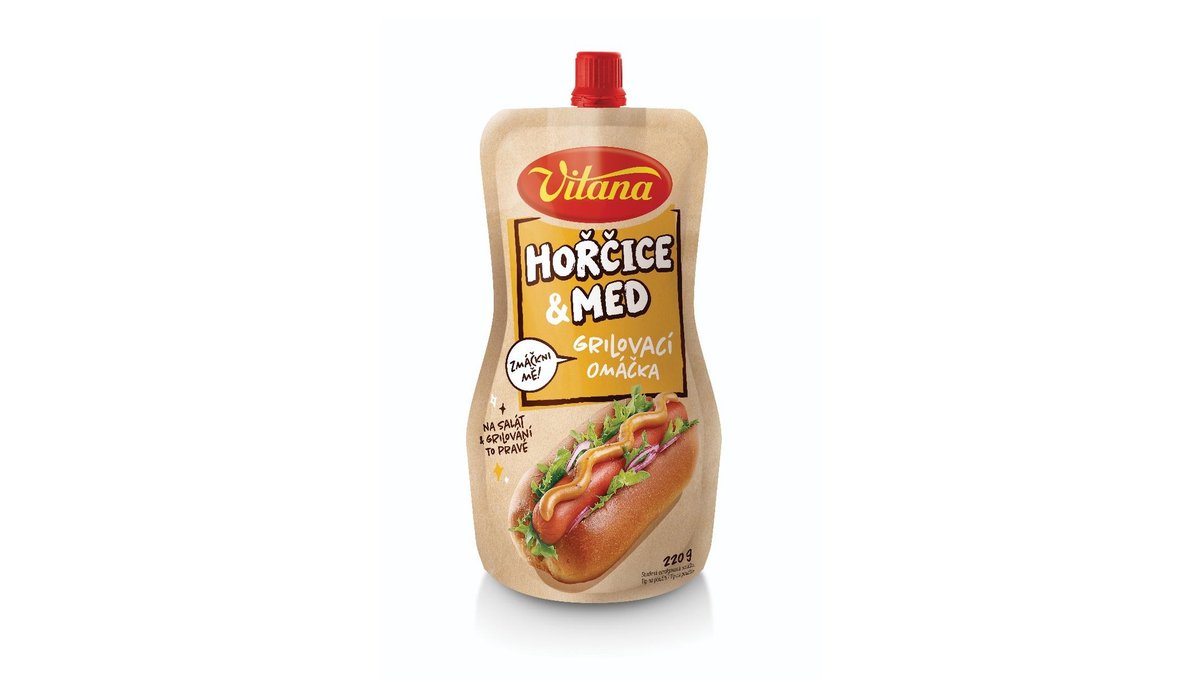 Vitana Hořčice & med grilovací omáčka 220g