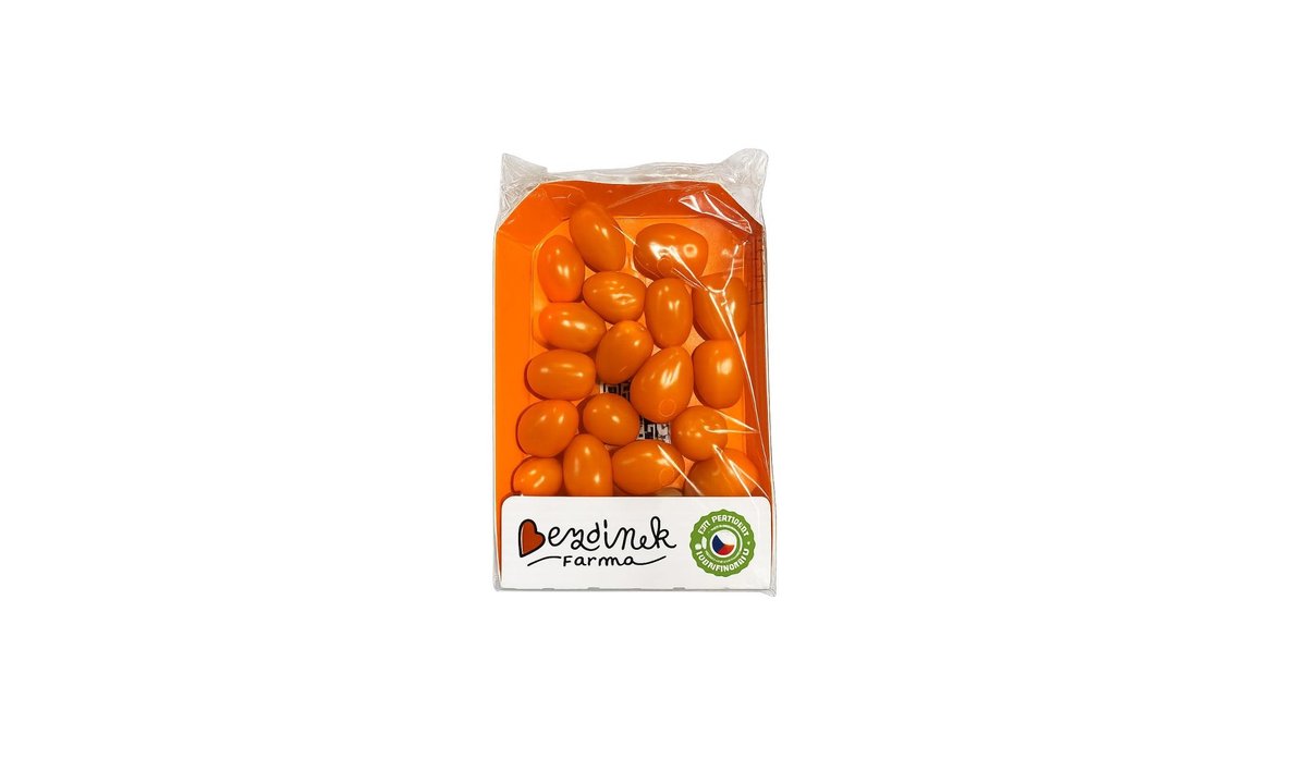 Rajčata cherry oranžová Hranáček 250g