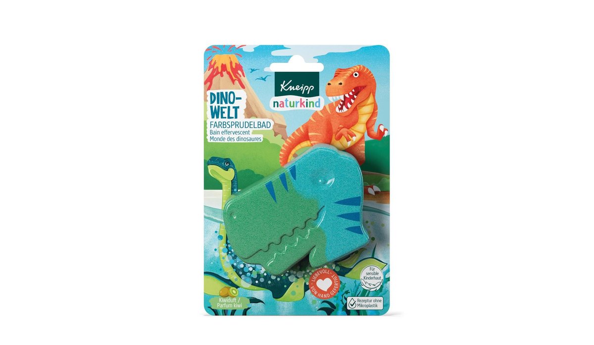 Kneipp Naturkind Bomba Dinowelt для ванны 1 шт.