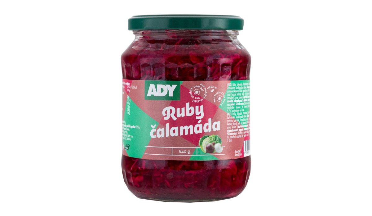 ADY Ruby čalamáda 640g