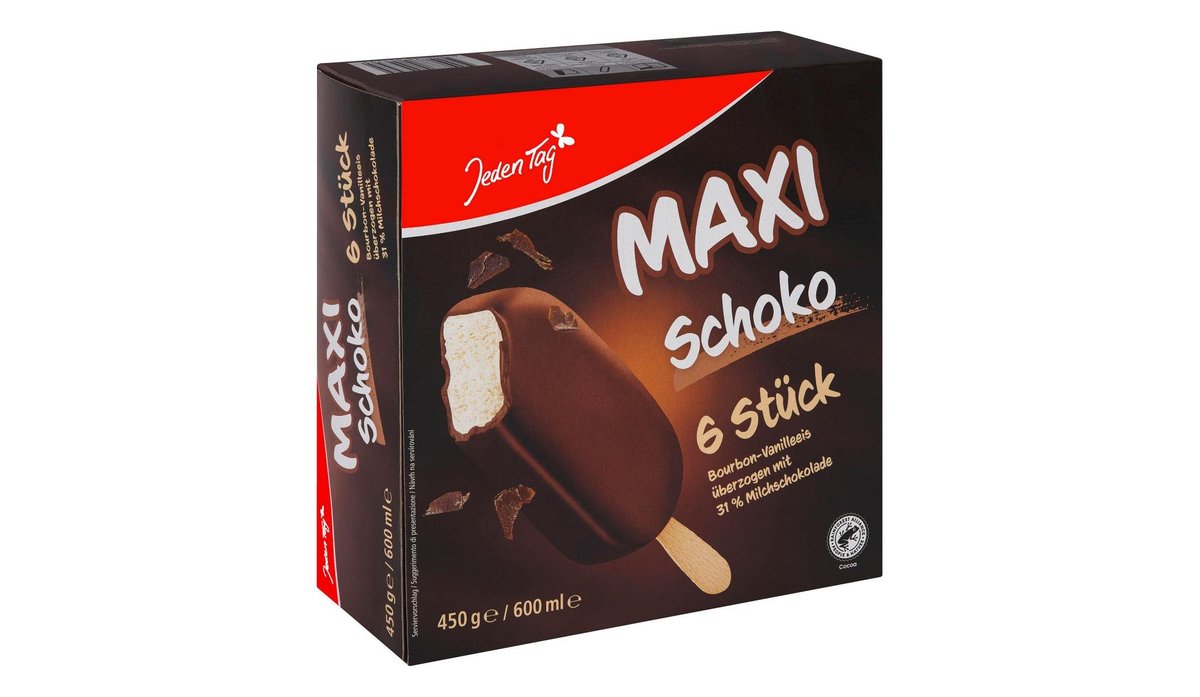 Jeden Tag Zmrzlina Maximum Čoko 6 x 100ml