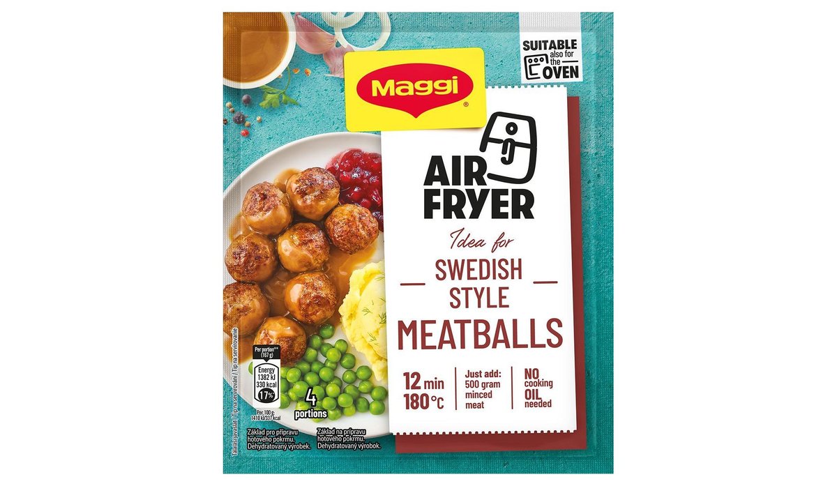 Maggi Air fryer nápady masové kuličky 69g​