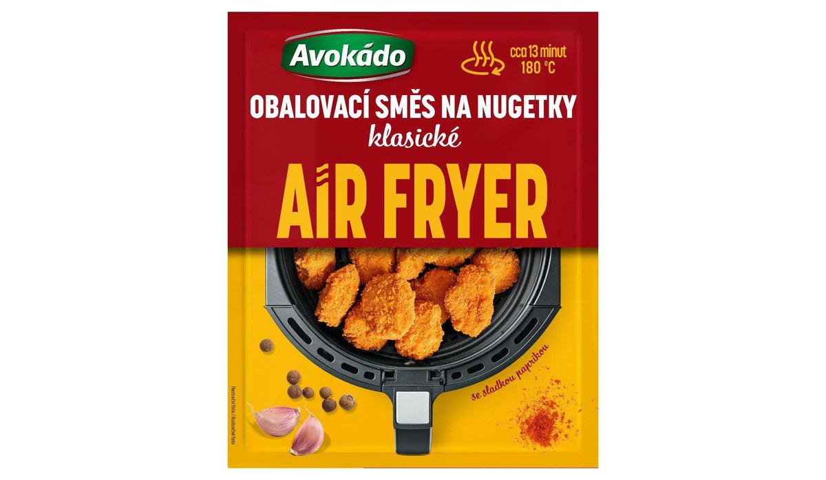 Avokádo Air Fryer Obalovací směs na nugetky klasické 68g