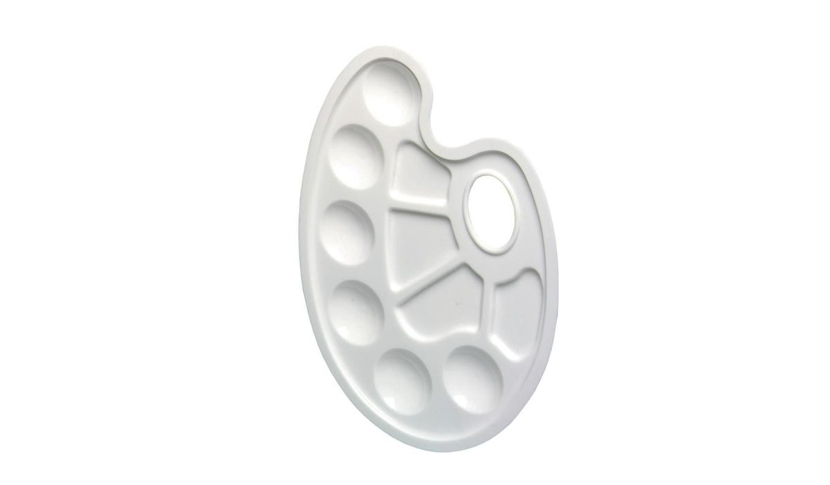 Herlitz Malířská paleta plastová 23,5x17 cm 1 ks