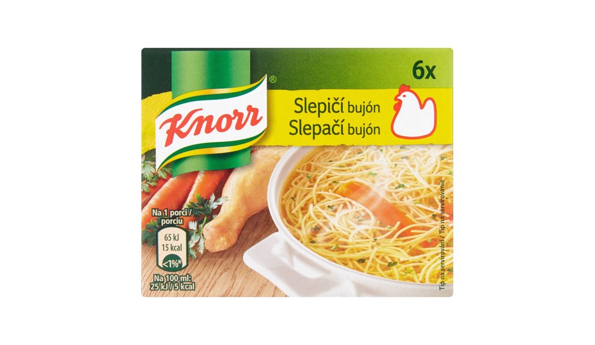 Knorr Bujón Slepičí 6x10 g