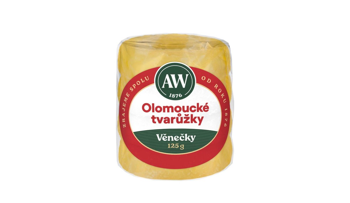 A.W. Olomoucké tvarůžky Věnečky 125 g