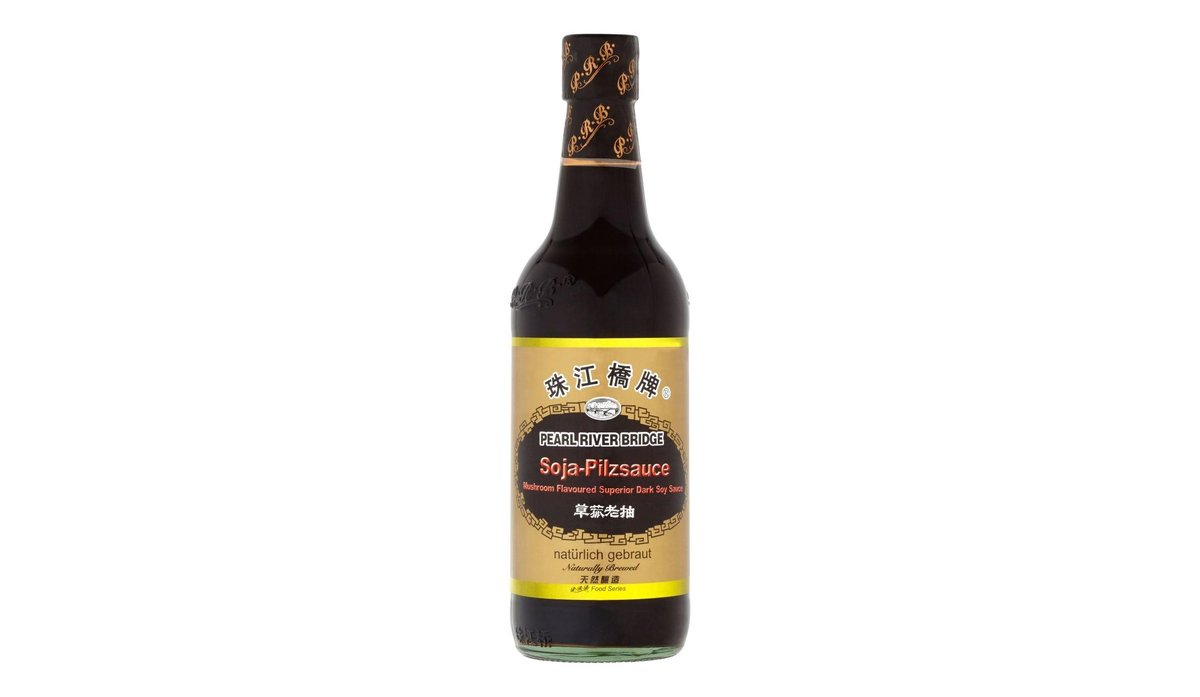 Pearl River Bridge Fermentovaná sójová omáčka s houbami 500 ml
