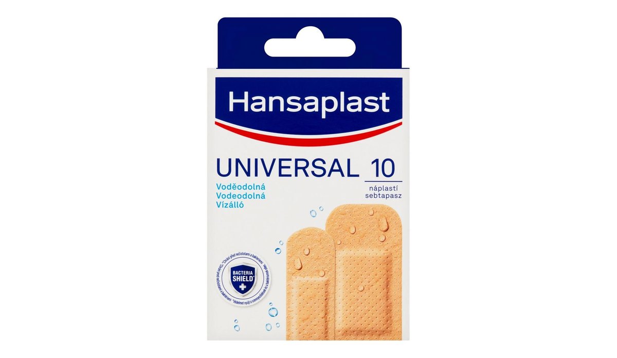 Hansaplast Universal Voděodolná náplast 10 ks