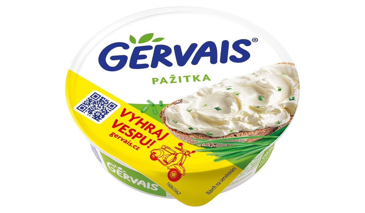 Gervais Original Krémový tvarohový sýr s pažitkou 80 g