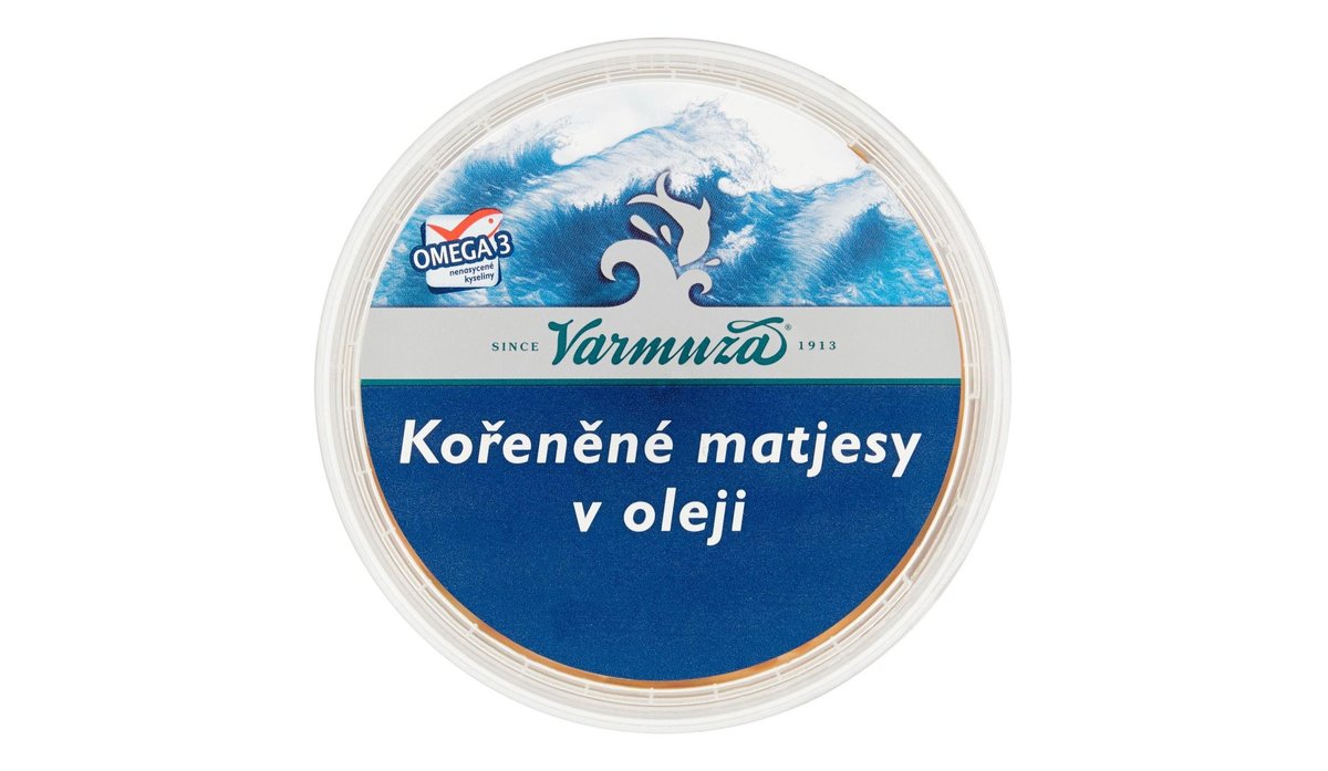 Varmuža Kořeněné matjesy v oleji 200 g