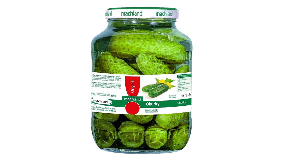 Machland Okurky 9-12cm 1550 g