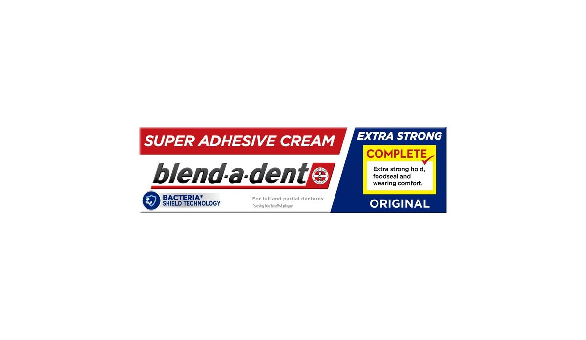 Blend-a-dent Complete Original Fixační krém na zubní náhradu 47 g