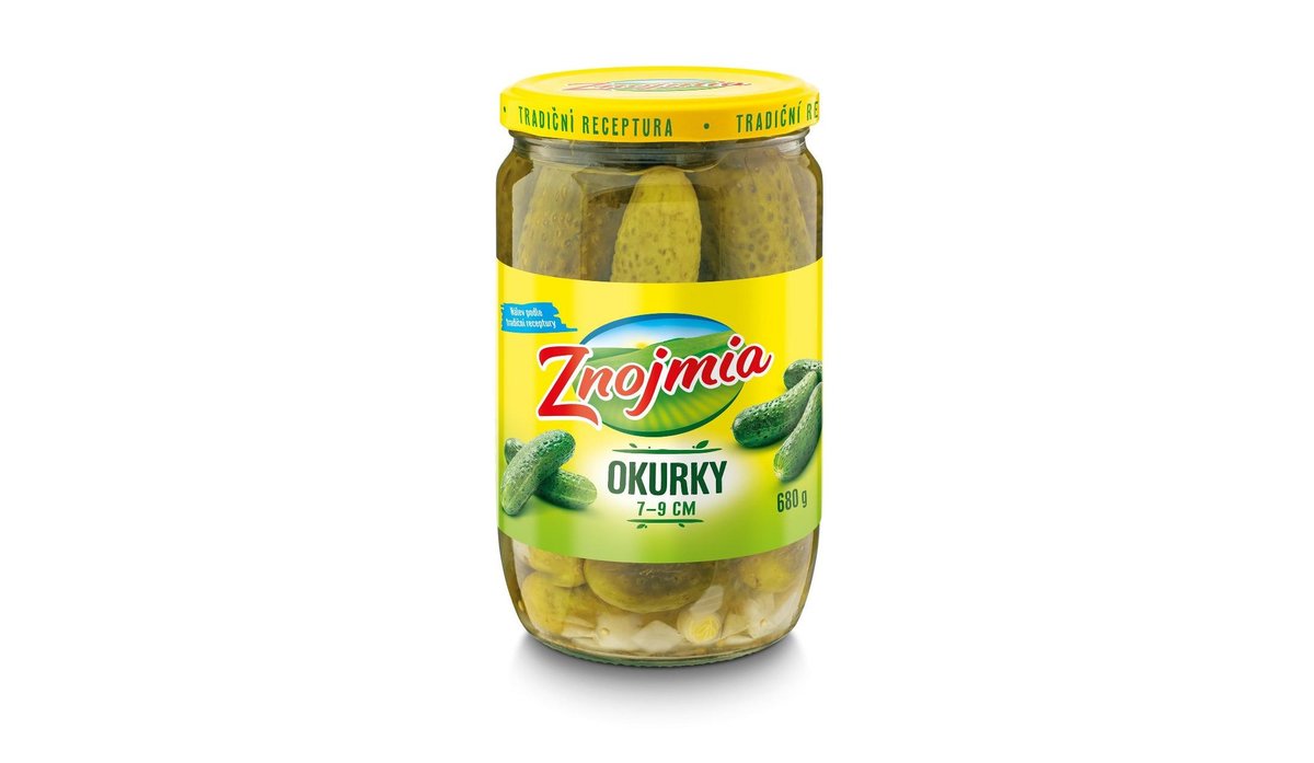 Znojmia Okurky 7-9 cm 680 g