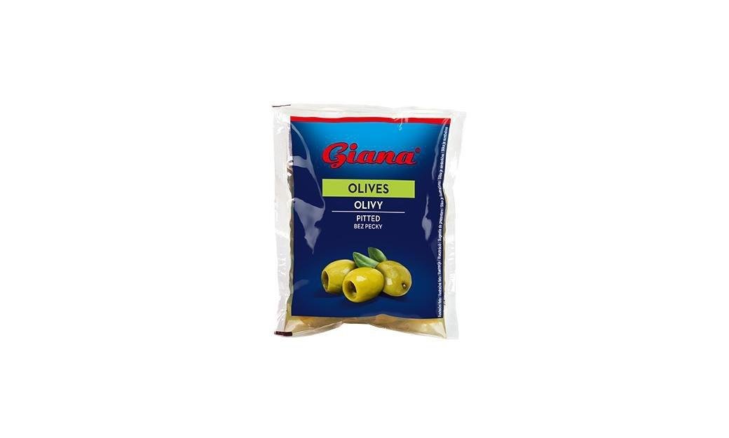 Giana Zelené olivy bez pecky 195g