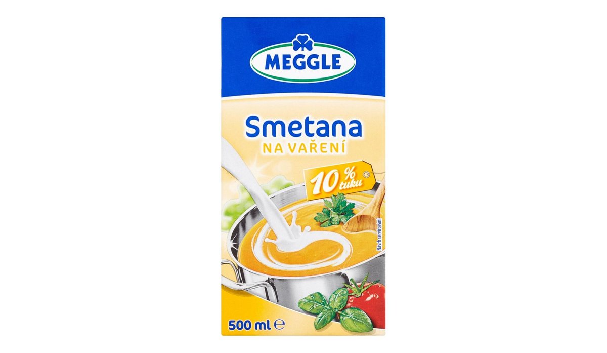 Meggle Smetana na vaření 10% tuku 500 ml
