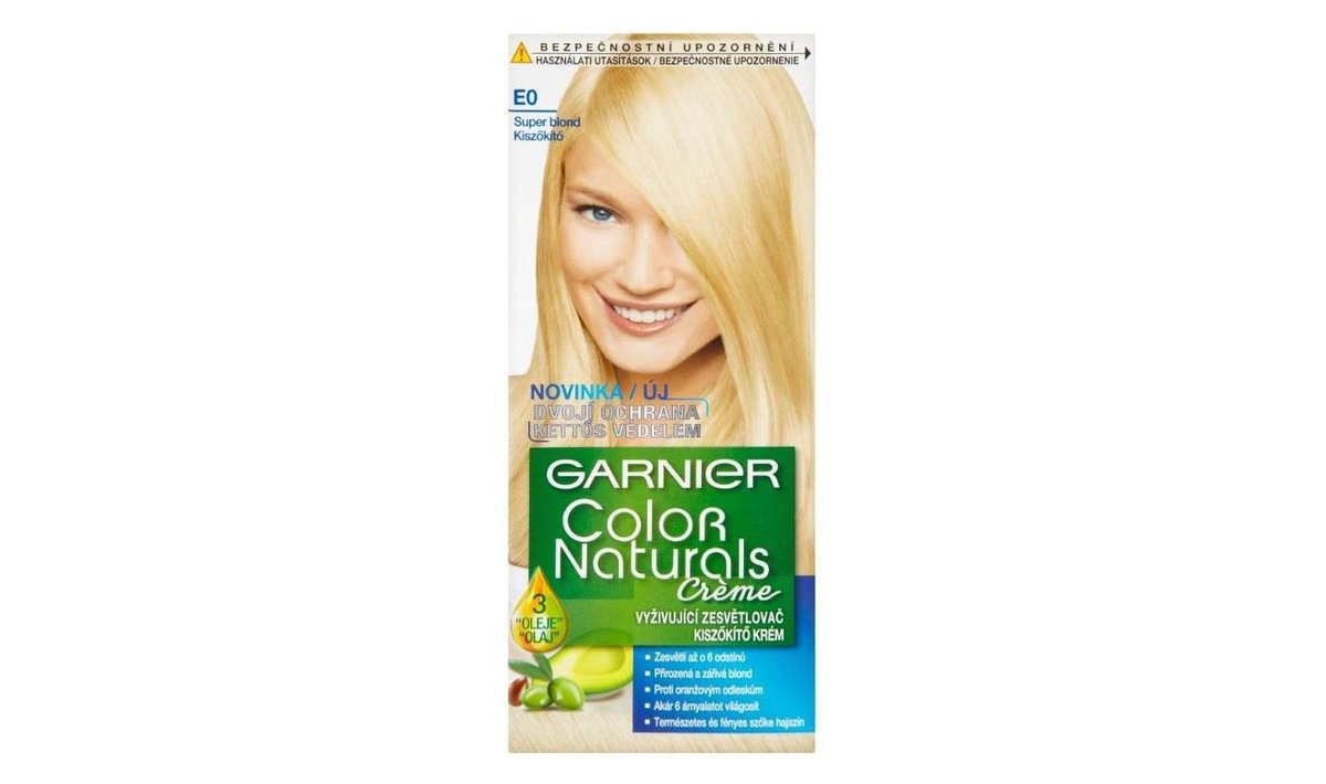 Garnier Color Naturals permanent hair color E0 Super blonde