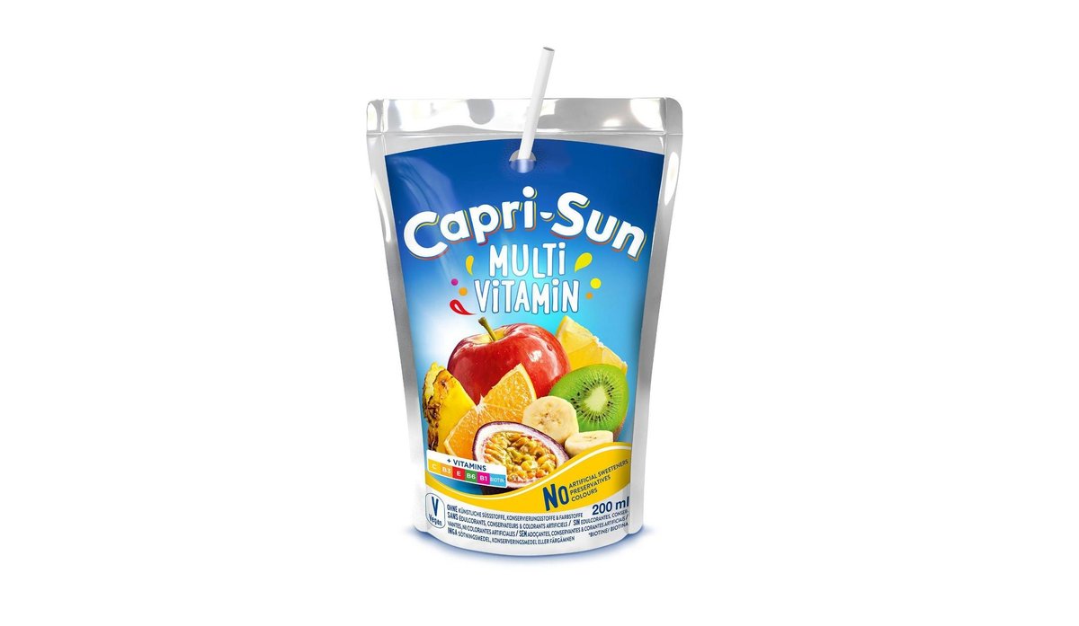 Capri-Sun Multivitamin nesycený nealkoholický ovocný nápoj 200ml
