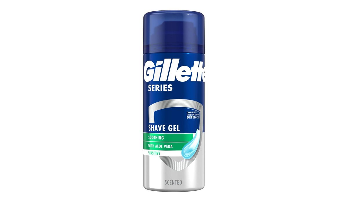 Успокаивающий гель для бритья Gillette Series с алоэ вера, 75 мл