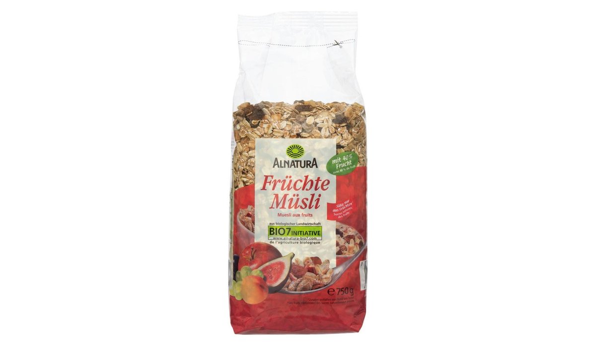 Alnatura BIO Ovocné müsli 750 g