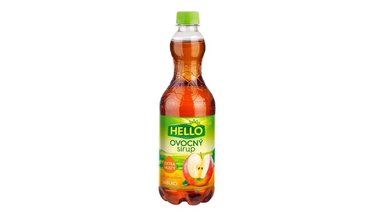 Hello Ovocný sirup jablko 0,7 l