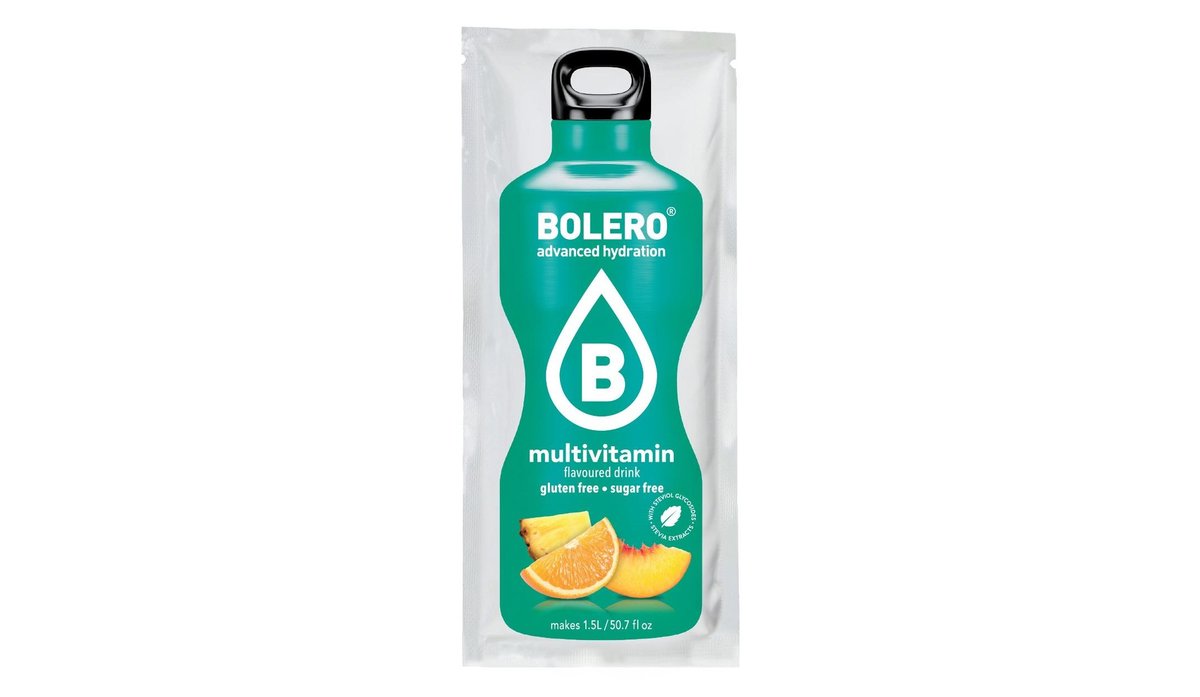 Bolero Nealkoholický nápoj v prášku s příchutí tropického ovoce 9 g