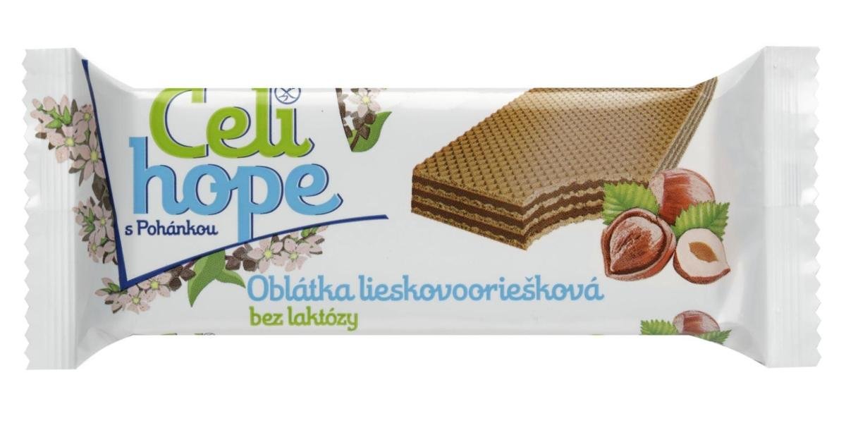 Celihope Oplatka s oříškovou krémovou náplní 35 g