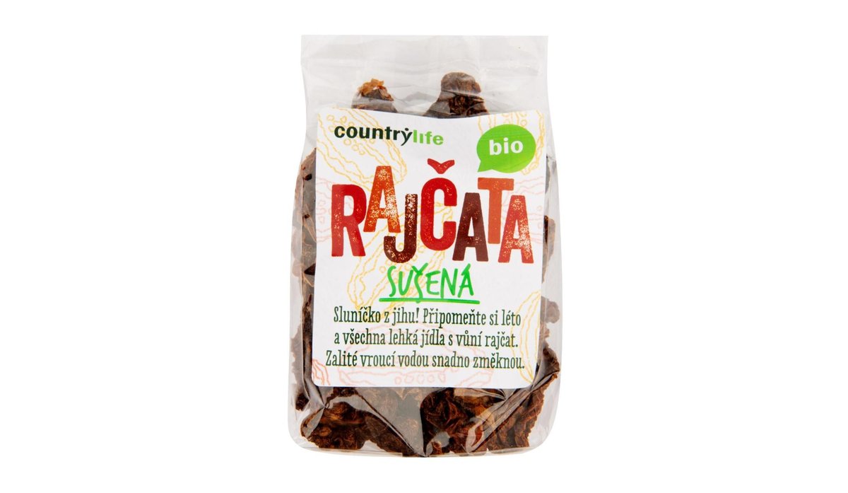 Country life BIO Rajčata sušená 100 g