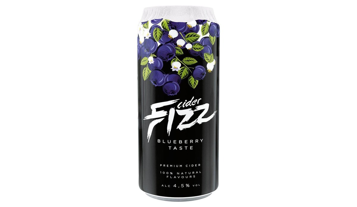 Fizz Cider Borůvka plech 0,5 l