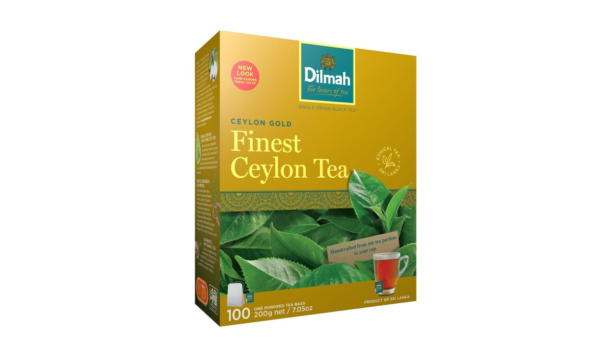 Dilmah Ceylon Gold černý čaj 100x2 g