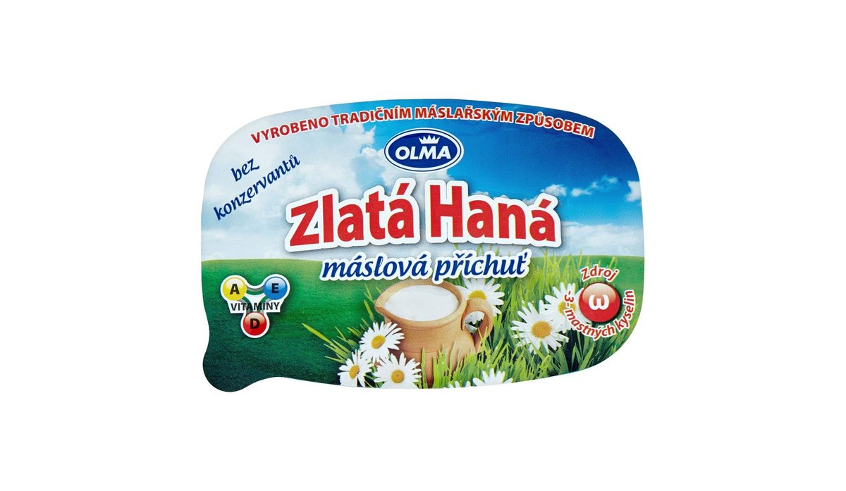Olma Zlatá Haná máslová příchuť 300 g