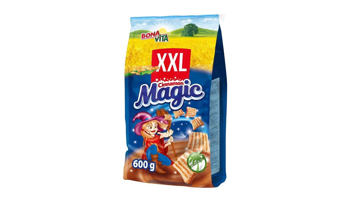 Bona Vita Cinnamon magic obilné čtverečky se skořicí 600 g