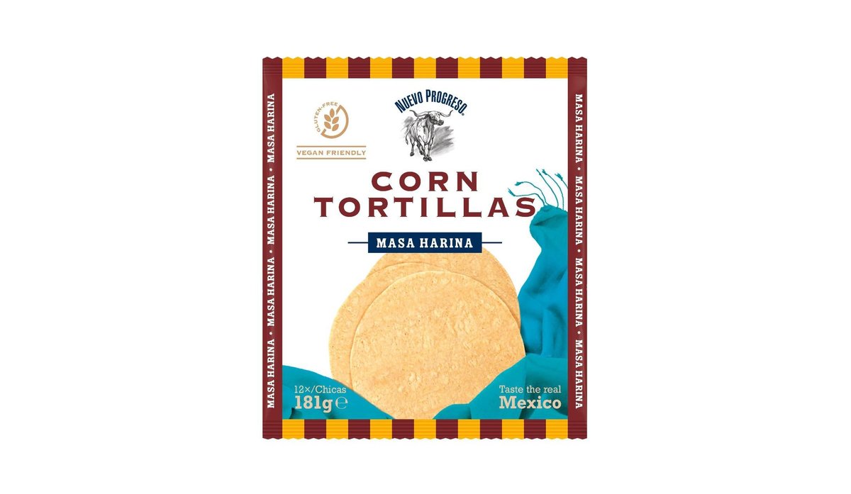 White Masa Harina Tortilla kukuřičná 12 ks 181 g