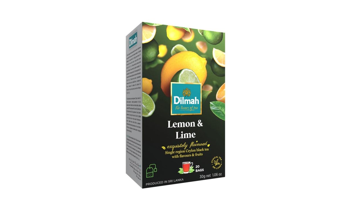 Dilmah Čaj černý Citron a limetka 30 g