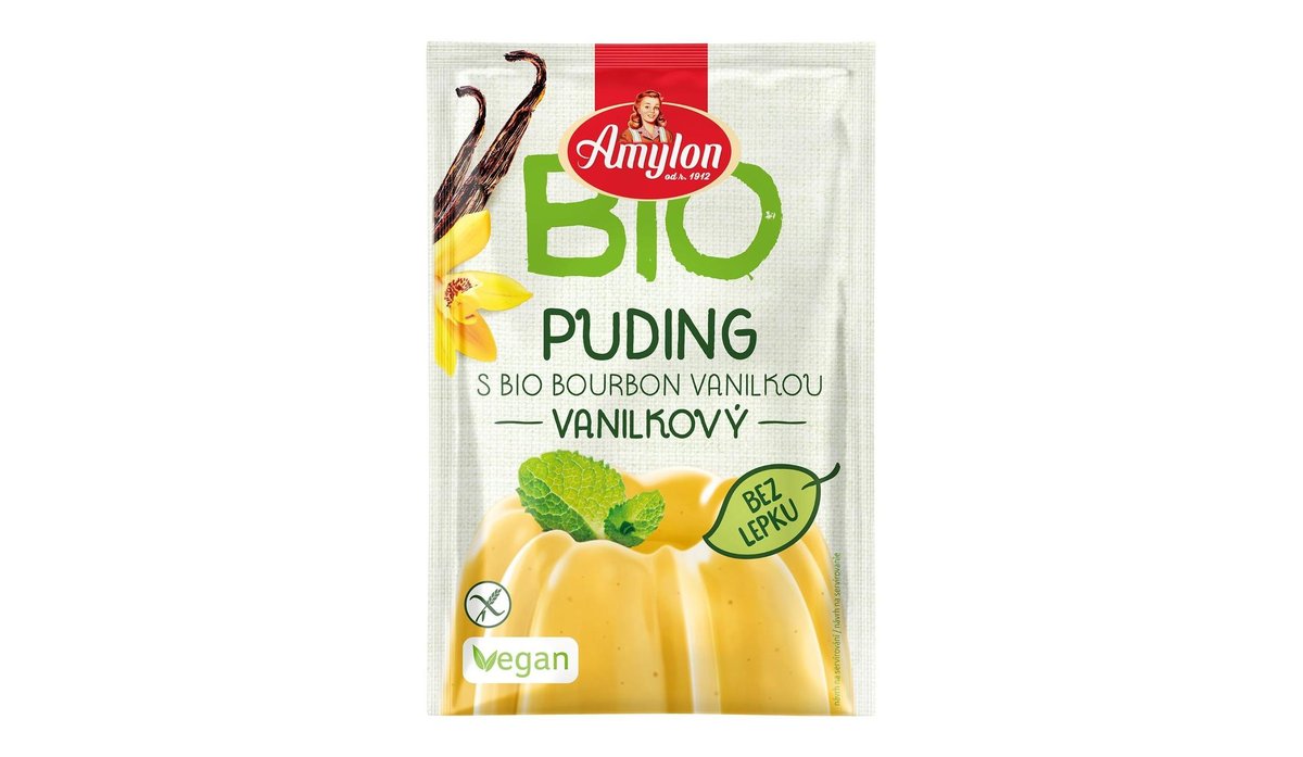 Amylon BIO Puding vanilkový bez lepku 40 g
