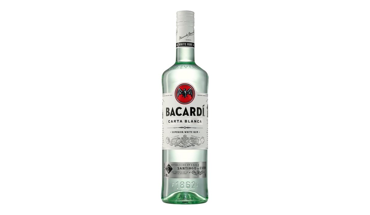 Bacardi Carta Blanca Rum 700 ml
