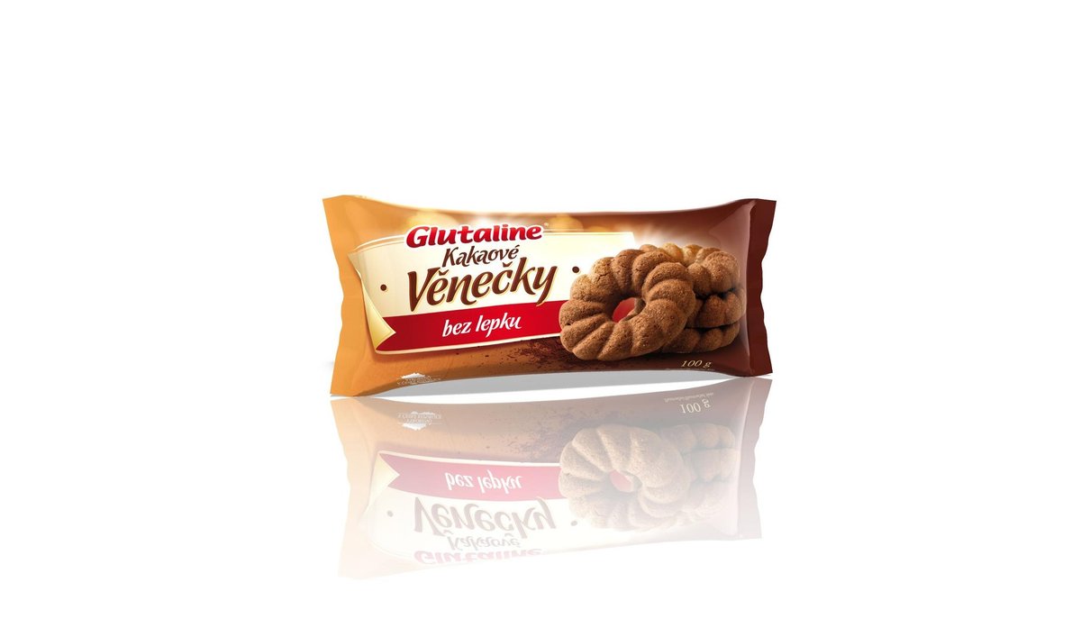 Glutaline Kakaové věnečky bez lepku 105 g