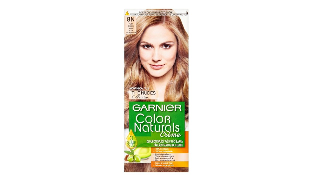 Garnier Color Naturals Crème Nude Medium Blonde 8N 110 ml