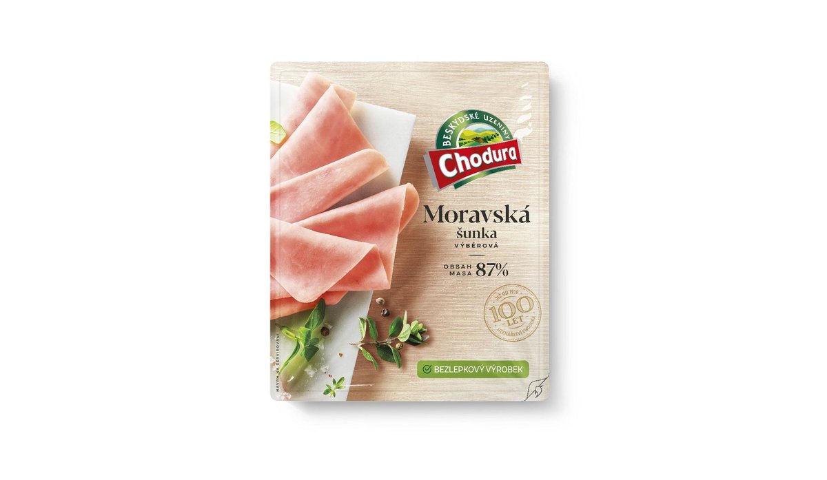 Chodura Moravská šunka výběrová 100 g