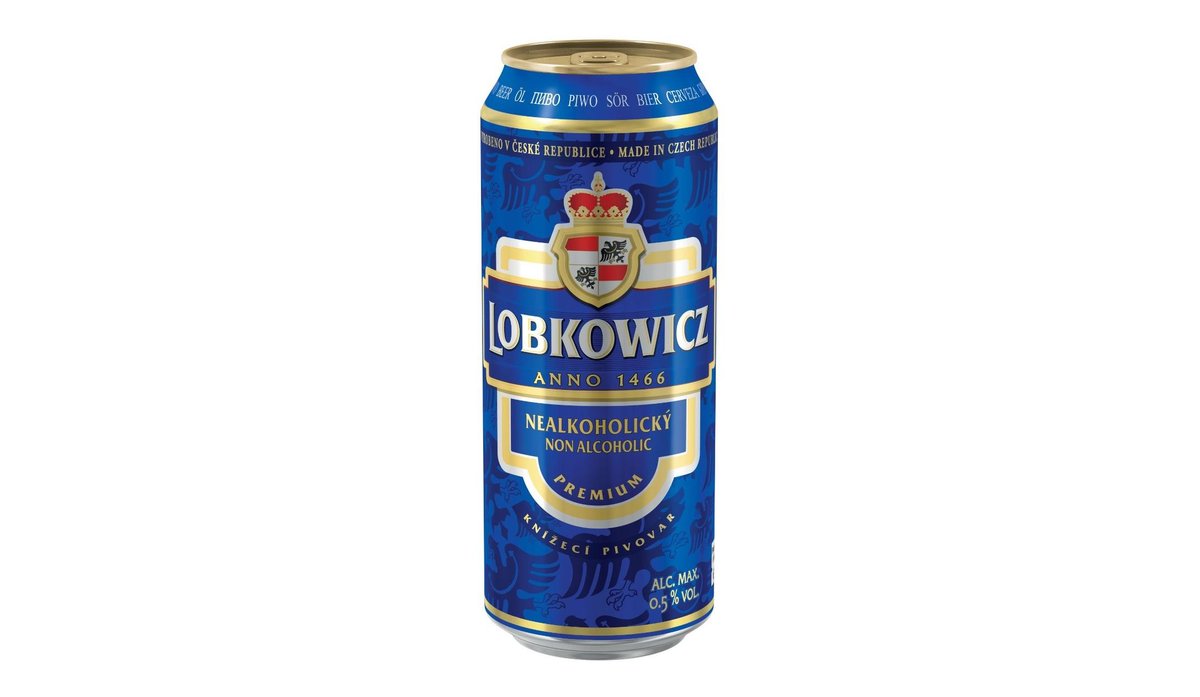 Lobkowicz Premium nealkoholický pivo 0,5 l